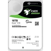 SEAGATE 3.5" 18TB EXOS ST18000NM000J 256MB 7200RPM SATA-3 NAS VE GÜVENLİK DİSKİ - 1