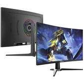 GAMEBOOSTER 31.5" VA GB-3218CF 1MS 180HZ HDMI-DP KAVISLI RGB GAMING MONİTÖR thumbnail 3