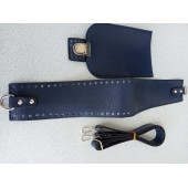 Likya LACİVERT Deri Çanta Yapım Seti - 2