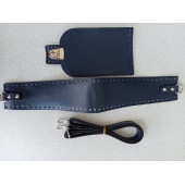 Likya LACİVERT Deri Çanta Yapım Seti - 3