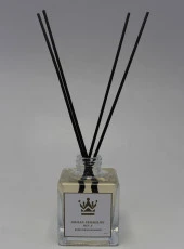 Bambu Çubuklu 3 Çeşit 100 ML Cam Kare Şişe 3 lü Set Oda Kokusu Parfümü Koku Giderici Ferahlatıcı Hava Temizleyici 3*100 ML - 4