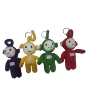 Maskot Teletubbies (Teletabiler) Takımı Amigurumi Organik Oyuncak - 1