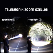 Wison 20W Şarjlı Metal El Feneri (WS-5572) thumbnail 6