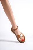 Polina Kadın Hakiki Deri Günlük Sandalet - 2