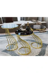 boons Serpens Zigon Sehpa - Gold - 1