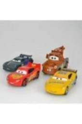 Farbu Cars Metal Arabalar  899-21 4 Araç (4 Renk-Kırmızı -Sarı-Gri-Kahve) - 2