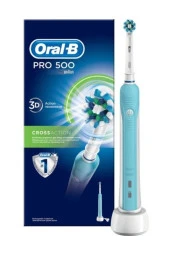 Oral-B Oral B Pro 500 Şarj Edilebilir Şarjlı Diş Fırçası Cross Action - 1