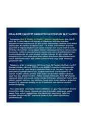 Oral-B Oral B Pro 500 Şarj Edilebilir Şarjlı Diş Fırçası Cross Action - 8