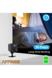 Apprise Hk-317 Mini Pır Sensörlü Algılamalı Sesli Konuşmalı 1080p Hd Wifi Kamera - 4