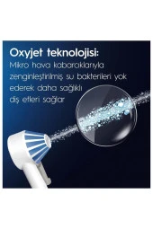 Oral-B Ağız Sağlığı Merkezi Ağız Duşu, 1 Oxyjet Başlığı, 1 Waterjet Başlığı thumbnail 3