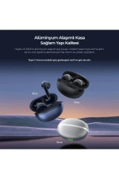 Haylou X1 2023 Tws Bluetooth 5.3 Alüminyum Kasa Enc Kablosuz Kulaklık - 5