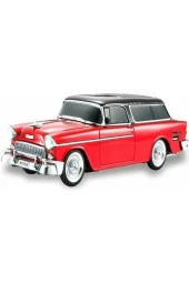 Knstar WS-1955 Klasik Araba Usb-Tf-Fm Radyo Bluetooth Hoparlör Kırmızı thumbnail 1