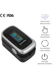 Comfort Plus Pulse Oksimetre M170 Oksijen Satürasyon Ölçüm Cihazı Alarmlı - 1