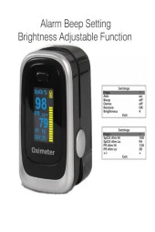 Comfort Plus Pulse Oksimetre M170 Oksijen Satürasyon Ölçüm Cihazı Alarmlı - 4