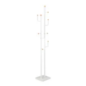 Handy Mate Vitale Metal Ahşap Askılık-Beyaz 35x172x25 cm - 1