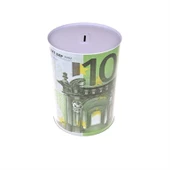 Periboia Euro Tasarımlı Metal Kumbara - 4