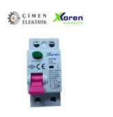 XKOREN 2X32A 30mA 6KA Kaçak Akım RÖLESİ XKR62P-30-32 - 1