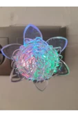 Periboia Gül Figürlü Renkli Rgb Fişli Dekoratif Gece Lambası Çocuk Odası Aydınlatma - 1