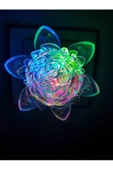 Periboia Gül Figürlü Renkli Rgb Fişli Dekoratif Gece Lambası Çocuk Odası Aydınlatma - 2