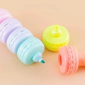 Periboia 6 Renkli Makaron Fosforlu Kalem - High Lihgter - 3