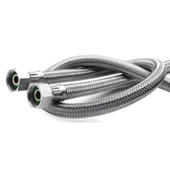 Periboia Spiral Çelik Örgülü Klozet Bağlantı Flex Hortumu - 3/8 - 3/8 thumbnail 2