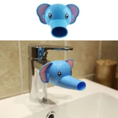 Periboia Çocuklar İçin Musluk Uzatıcı Sevimli Hortumlu Fil thumbnail 3