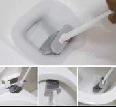 Periboia Hijyenik Klozet Temizleme Silikonu Esnek Fırça thumbnail 2