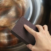 Periboia 2Li Nano Zımpara Sünger Pas Leke Kireç Sökücü Mutfak Tezgah Süngeri Tava Tencere Süngeri - 5