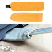 Periboia Saplı Mikrofiber Başlıklı Girintili Yüzey Temizleme Mopu Toz Alma Fırçası - 1