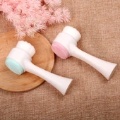 Periboia Çift Taraflı Yüz Temizleme Ve Masaj Fırçası thumbnail 3