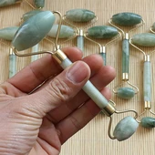 Periboia Doğal Taşı Roller Çift Taraflı Yüz Vücut Cilt Masaj Bakım Aleti - 3