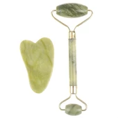 Periboia 2 Li Set Taşı Yüz- Vücut Masaj Aleti Roller - 2