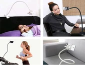 Periboia Akrobat Telefon Tutucu Spiral Gövdeli Oynar Başlıklı - Siyah - 4