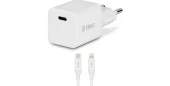 Ttec SmartCharger 20W PD Seyahat Hızlı Şarj Aleti + USB-C - Lightning 150 Cm Kablo Beyaz - 1