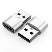 Periboia Type-C to USB ye Dönüştürücü - Bilgisayar- Şarj Adaptörü - Telefon Uç Dönüştürücü - 5