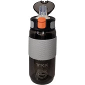 TKK 500 ml Siyah Sİlikon Pipetli Tritan Suluk Matara - 3