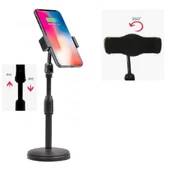 Periboia Teleskobik Masaüstü Telefon Tutucu 360 Derece Hareketli - 4