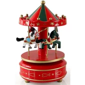 Periboia Nostaljik El Yapımı Atlıkarınca Müzik Kutusu - 5