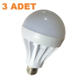 Periboia 9W Enerji Tasarruflu Led Ampul ( 3 Adet ) - 2