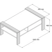 Midoser Merkür Orta Sehpa - 4