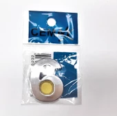 Periboia 4 Cm Plastik Krom Kaplama Kapı Numarası - 6 - 1