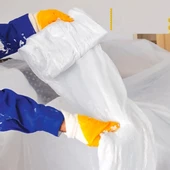 Periboia Boya Badana Eşya Koruma Hışır Örtüsü Yapışkanlı Hışır Örtü (280cm x 15 mt) - 4