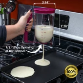 Periboia Hamur Dağıtıcı - Krep Makinesi - Pancake Makinesi - 3