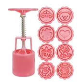 Periboia 7 Parça Fondan Dekoratif Hamur Punch Seti - Kurabiye Bisküvi Kalıbı thumbnail 2