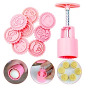 Periboia 7 Parça Fondan Dekoratif Hamur Punch Seti - Kurabiye Bisküvi Kalıbı thumbnail 3