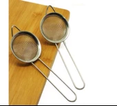 Periboia Paslanmaz Çelik Çay Süzgeci Ve Sıvı Yağ Süzgeci 2 li Set - 4