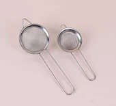 Periboia Paslanmaz Çelik Çay Süzgeci Ve Sıvı Yağ Süzgeci 2 li Set - 1