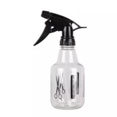 Periboia Profesyonel Berber Kuaför Sprey Tetikli Püskürtücü Şeffaf Boş Fısfıs Şişe Plastik  350 ML-BF103 - 2