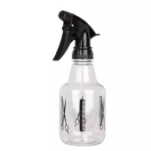 Periboia Profesyonel Berber Kuaför Sprey Tetikli Püskürtücü Şeffaf Boş Fısfıs Şişe Plastik  350 ML-BF103 - 3