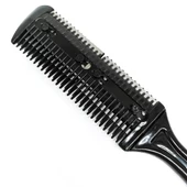 Periboia Jiletli Tarak Saç Sakal Düzleştirici Kırık Toplama Tarağı - 2 Adet Jiletli - 2